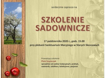 plakat szkolenie sady pkw, 